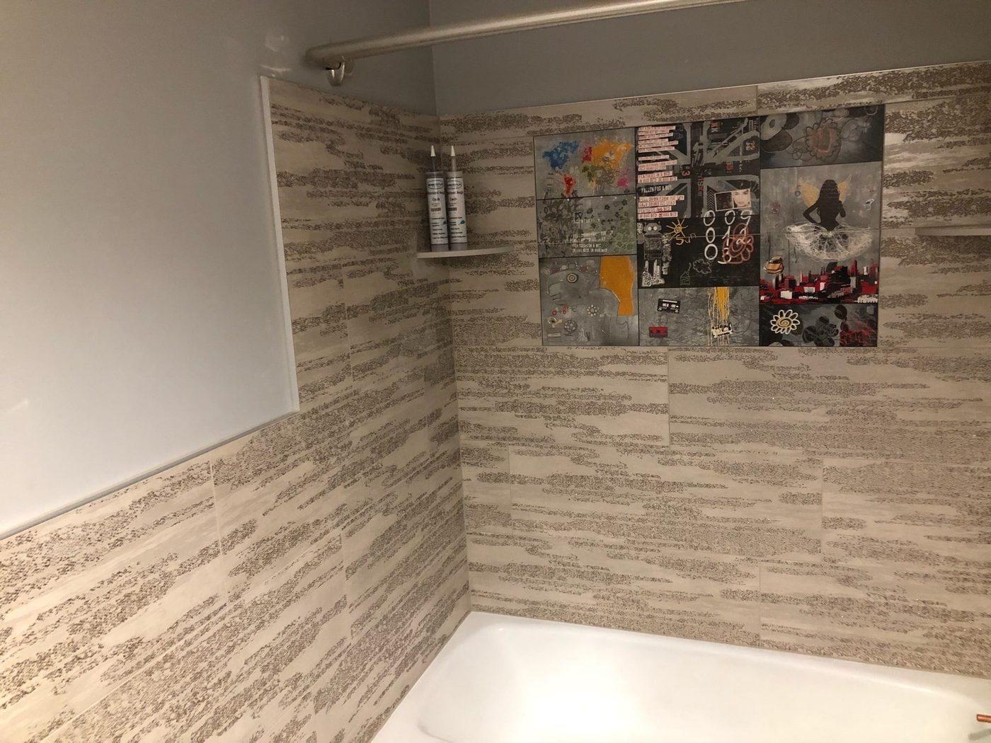 Waterproofed the right way, then finished in the tile you choose.